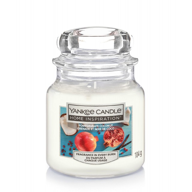 YANKEE CANDLE Home Inspiration Lumanare Parfumata Borcan Mic Pomegranate Coconut 104g YANKEE CANDLE Home Inspiration Lumanare Parfumata Borcan Mic Pomegranate Coconut 104g